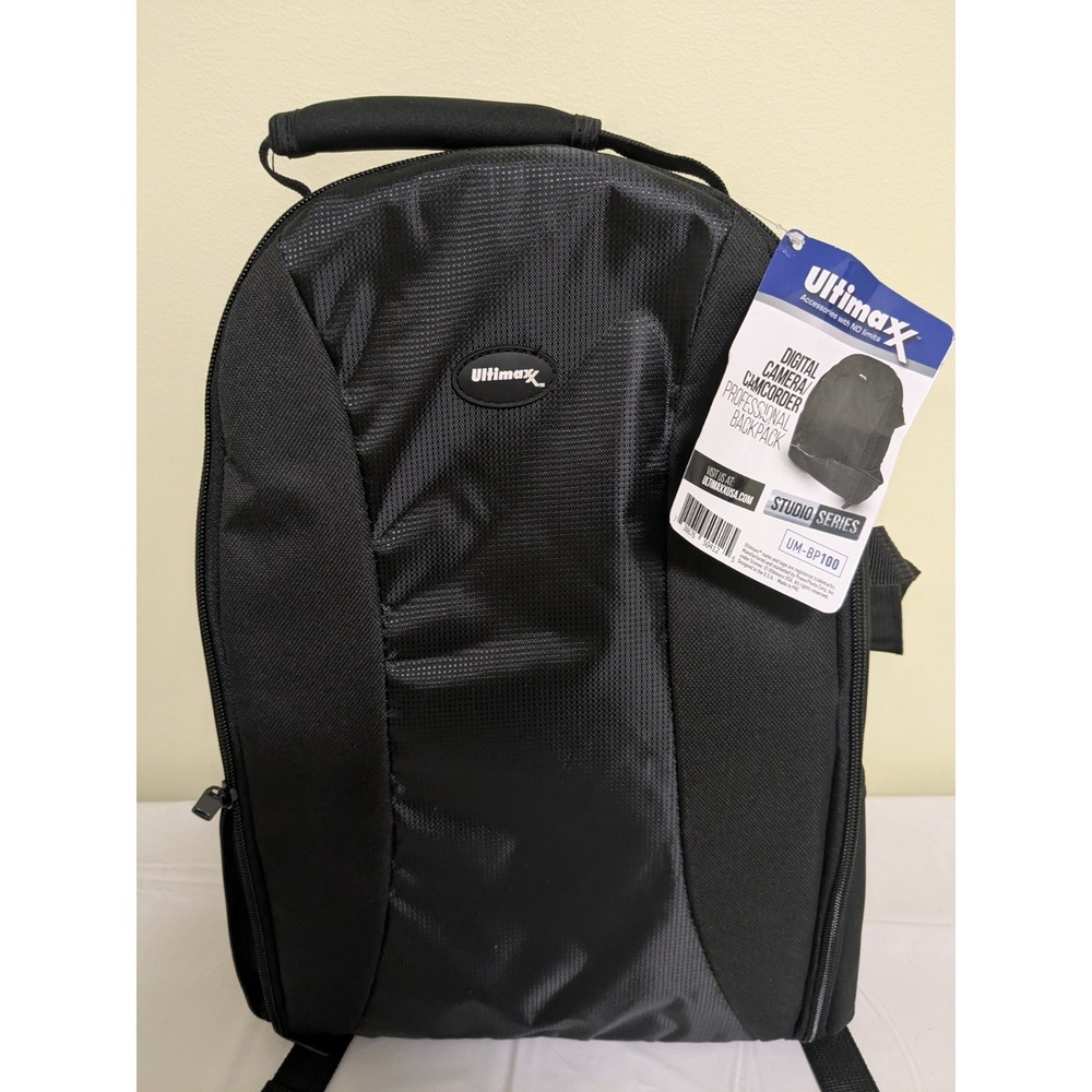 NWT - Ultimaxx Professional Backpack for Digital Camera/Camcorder UM-BP100